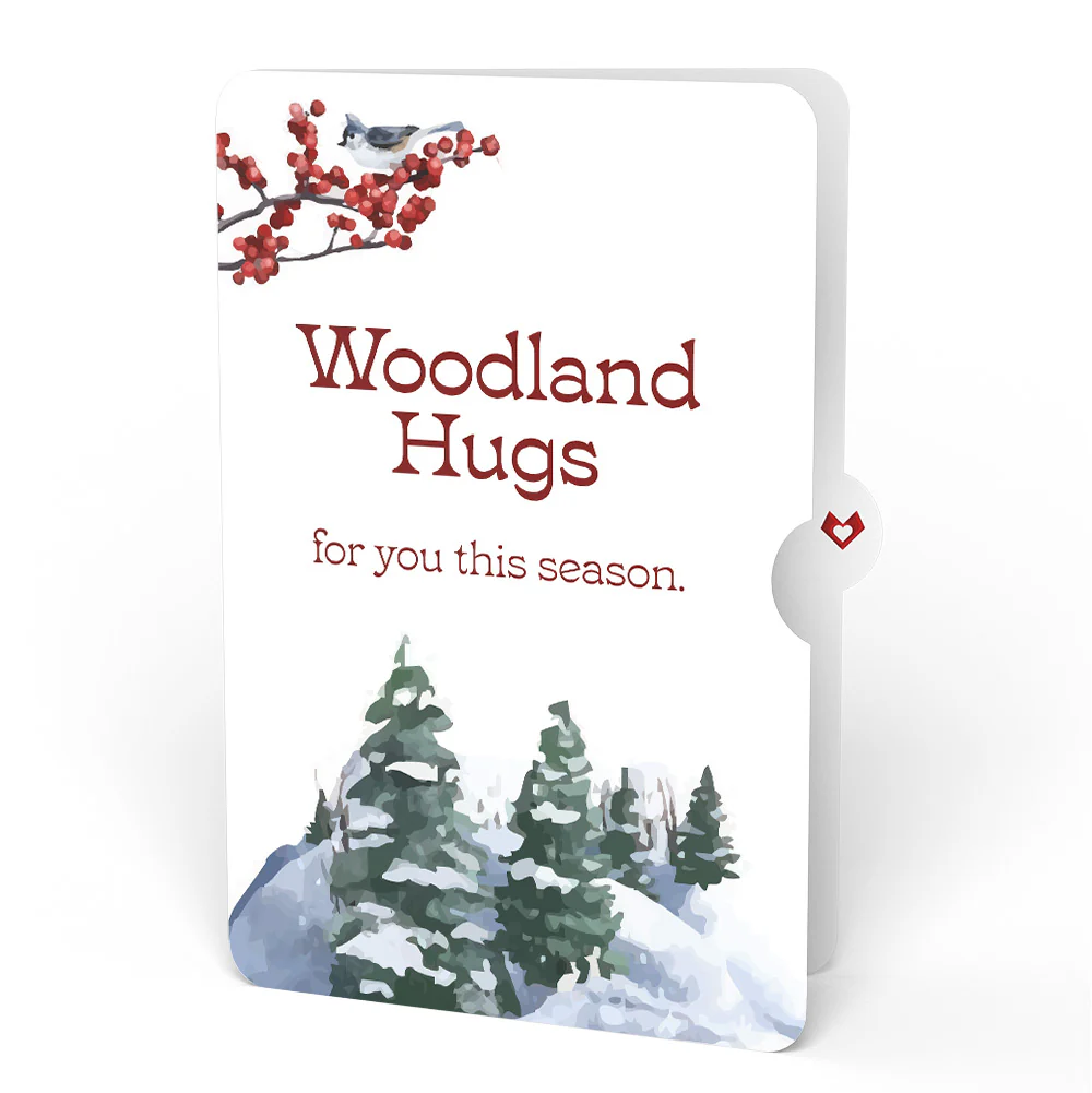 Woodland White Christmas Pop-Up Card and Sentiment Set - Image 4