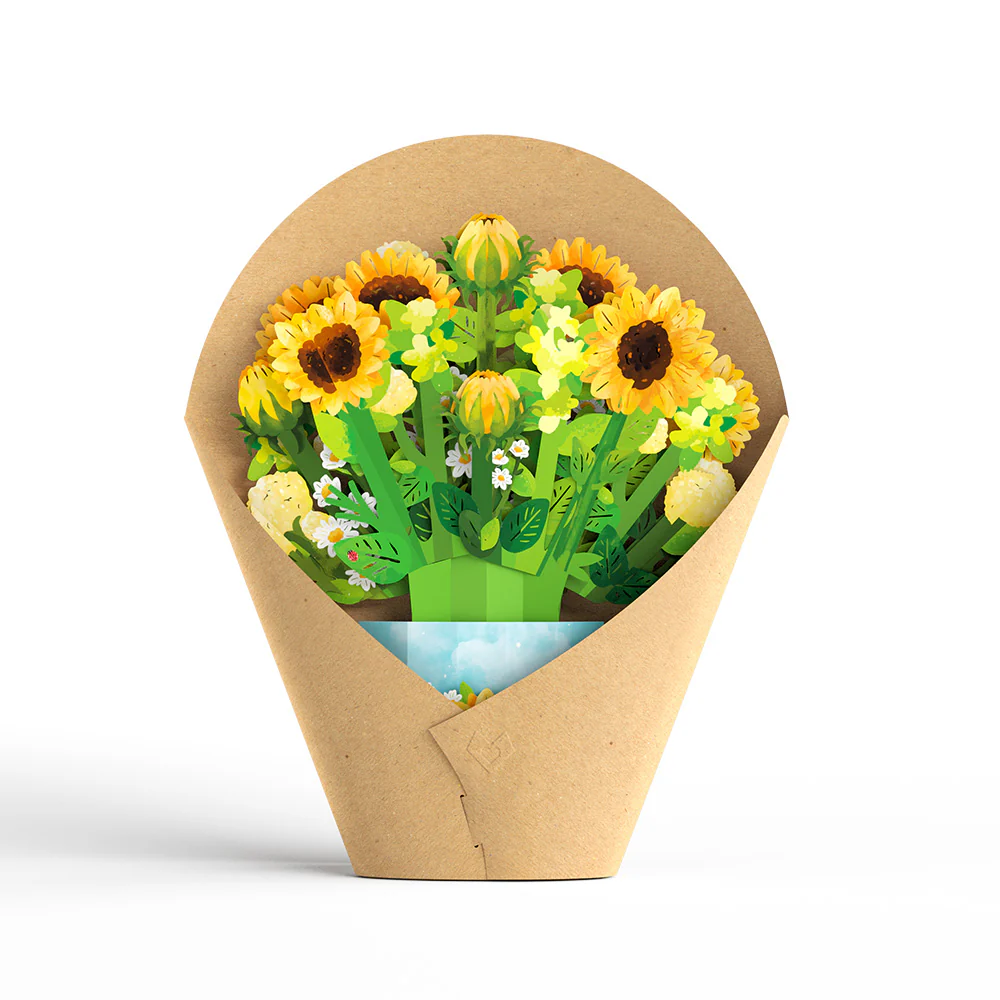 Sunflower Blooms Bouquet - Image 4