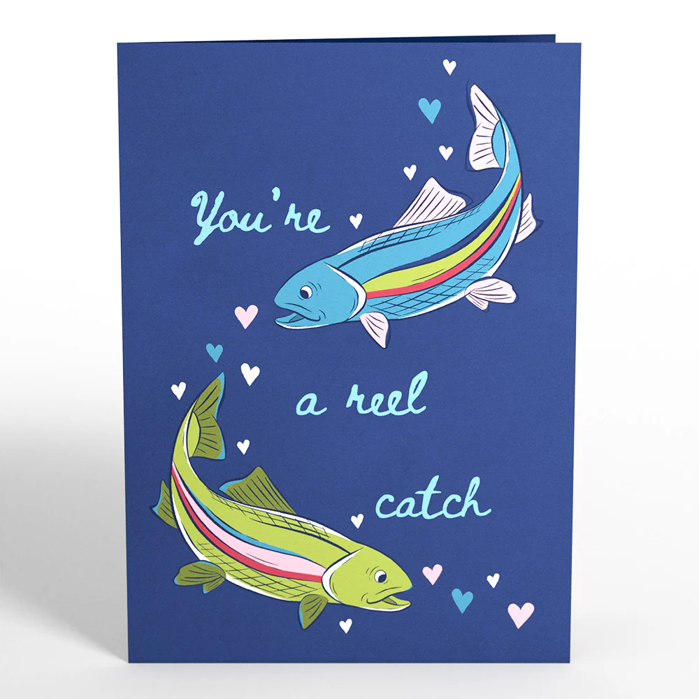 You’re a Reel Catch Fish Pop-Up Card - Image 4