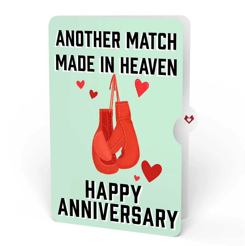 You're a Knock Out Anniversary Pop-Up Card and Sentiment Set - Image 4
