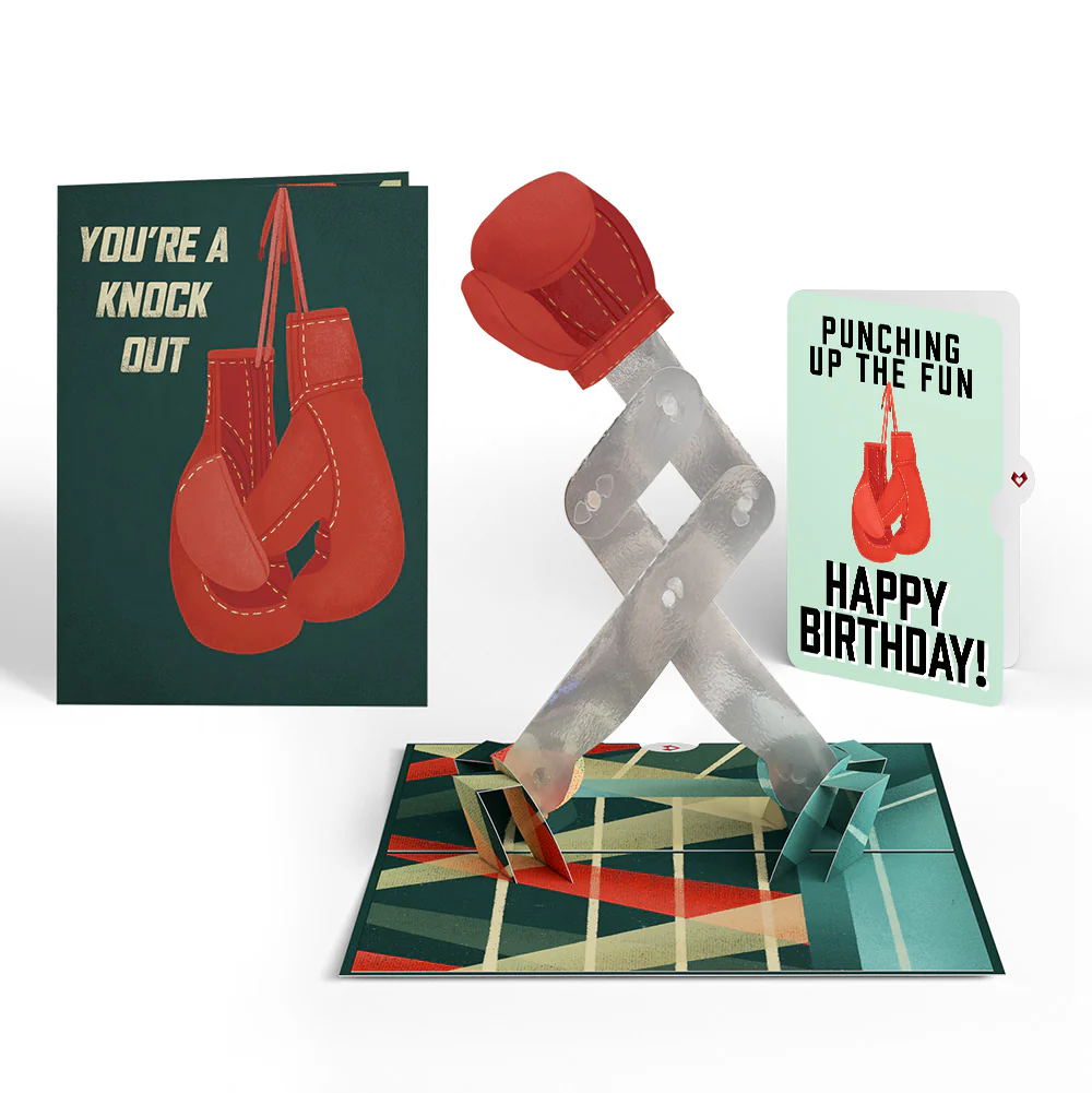 You're a Knock Out Birthday Pop-Up Card and Sentiment Set